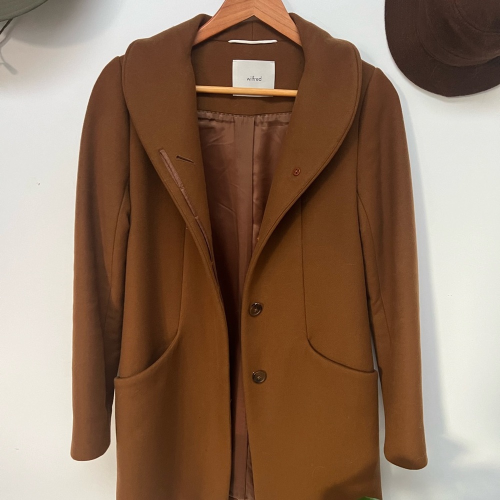 Aritzia Wilfred Cocoon Coat
